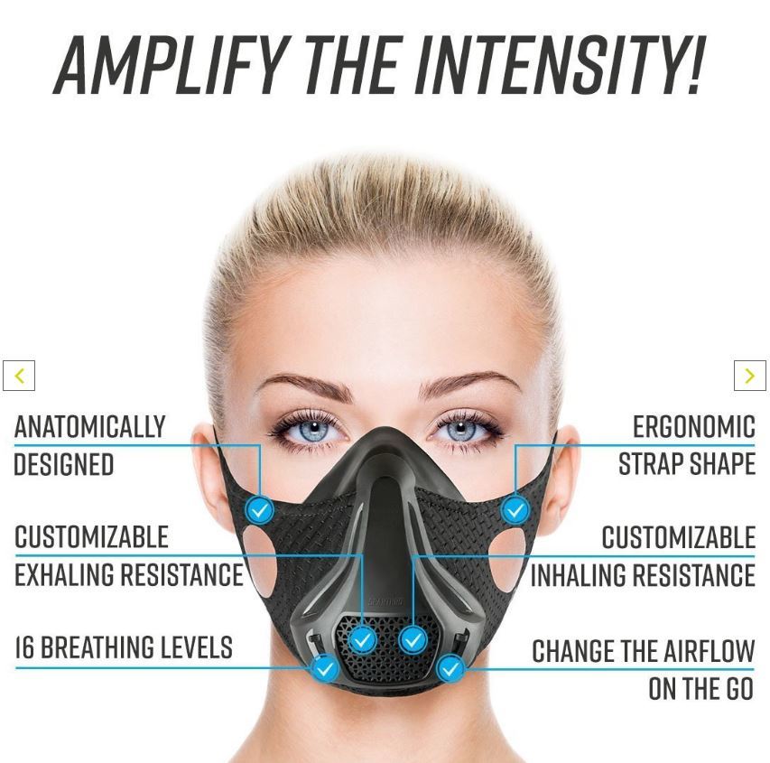 Oxygen Training Mask Ultimate Edition Again Faster Australia