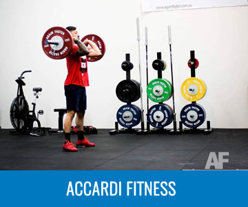 ACCARDI FITNESS - AGAIN FASTER GYM FITOUT