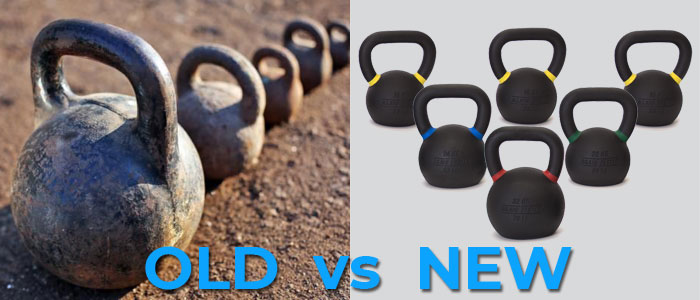 Old kettlebells  vs New Kettlebells - Trade in today!