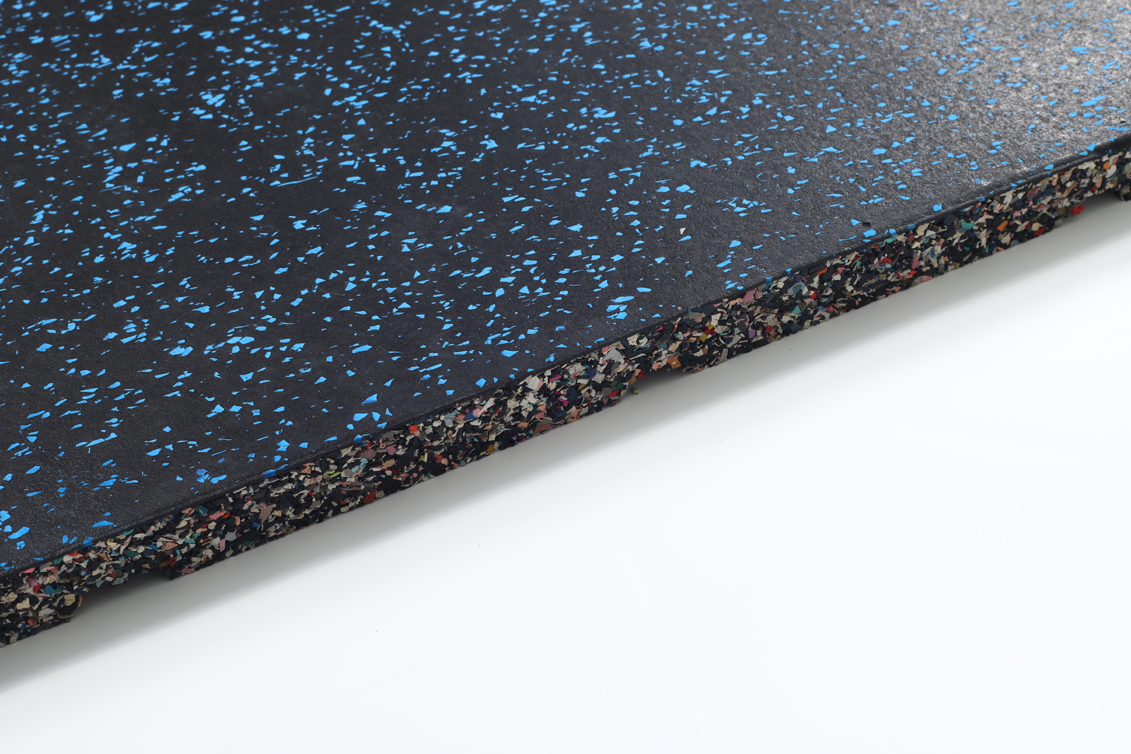 15mm Commercial Grade Rubber Flooring (Blue Flecks)