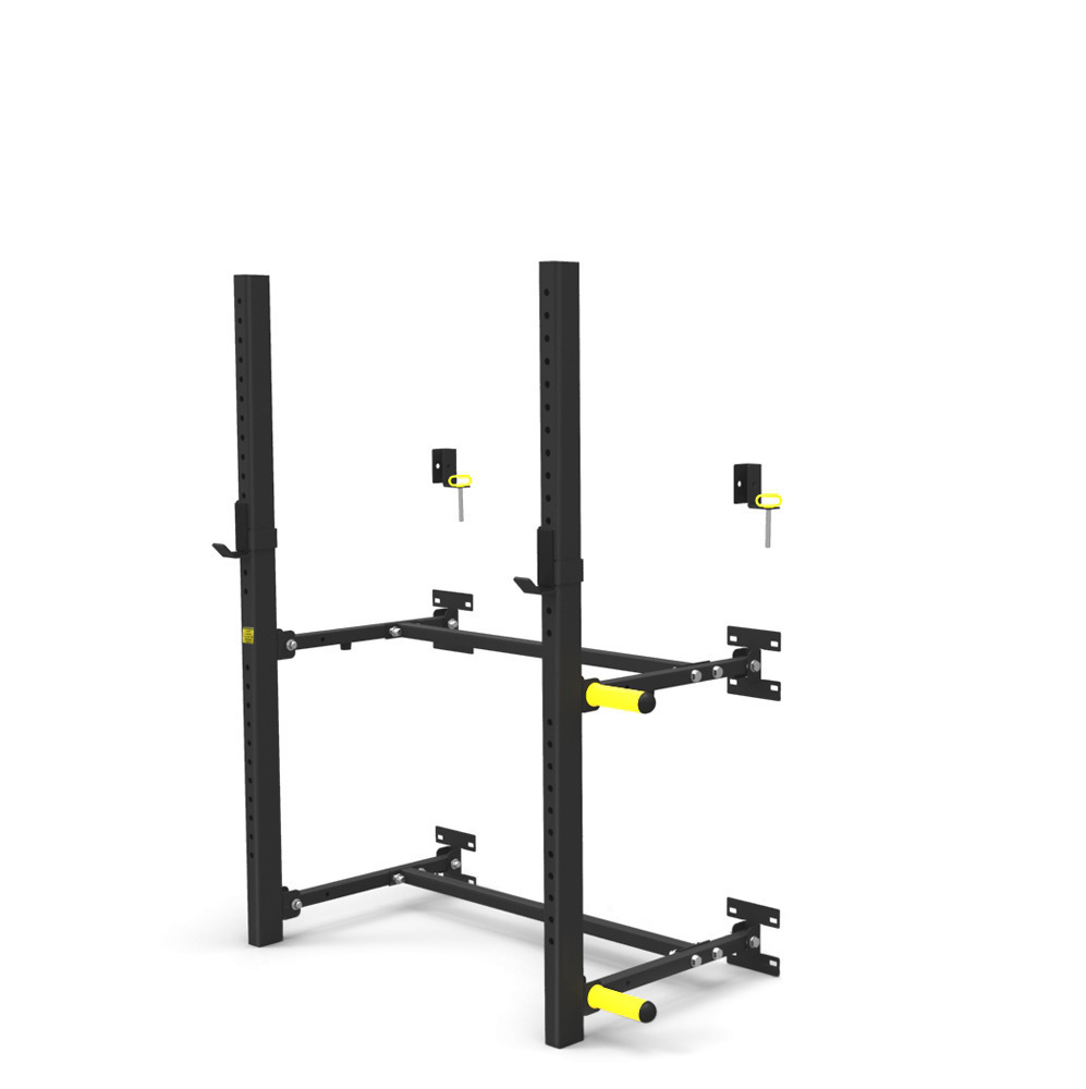 Squat Rack - Wall Mounted Fold Up | Again Faster