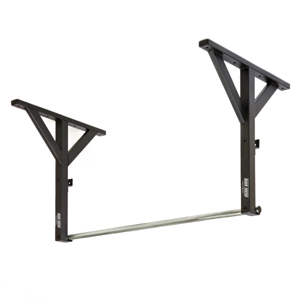 Wall Mounted Fold Up Squat Rack and PullUp Bar Kit