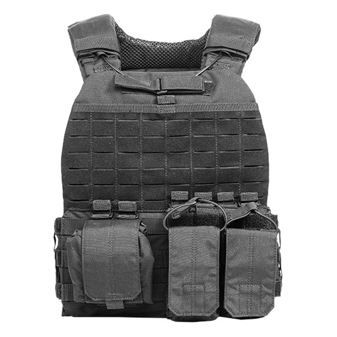 Tactical Weight Vest (Black) Again Faster Equipment
