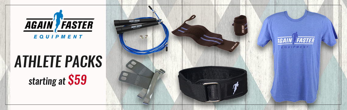 Athlete Packages Starting at $59 - Again Faster 