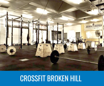 CROSSFIT BROKEN HILL -  AGAIN FASTER GYM FITOUTS