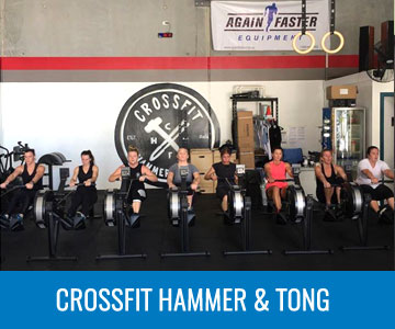 CROSSFIT HAMMER AND TONG -  AGAIN FASTER GYM FITOUTS