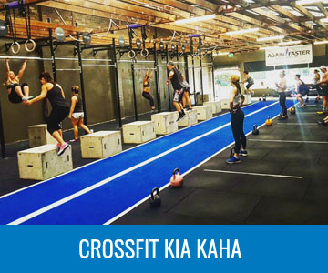 CROSSFIT KIA KAHA -  AGAIN FASTER GYM FITOUTS