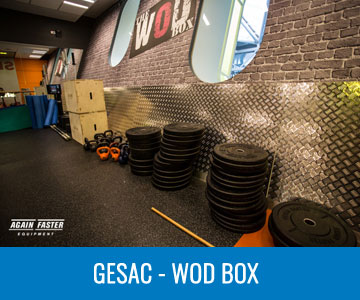 GESAC WOD BOX -  AGAIN FASTER GYM FITOUTS