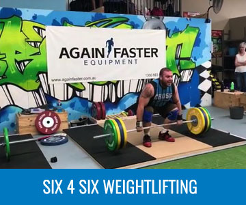 SIX 4 SIX WEIGHTLIFTING -  AGAIN FASTER GYM FITOUTS