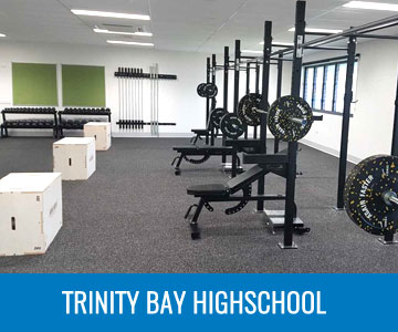 TRINITY BAY HIGHSCHOOL - AGAIN FASTER GYM FITOUTS