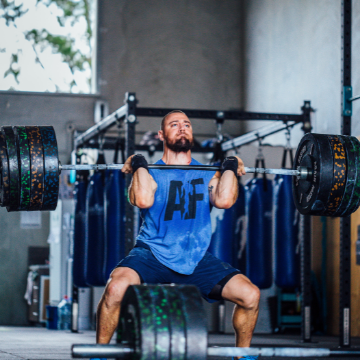 Bumper Plates and Barbells