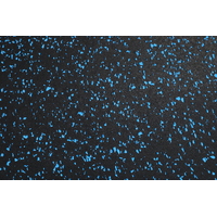 Premium Flooring 2mm EPDM - 1m x 1m x 15mm (blue fleck)