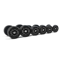 PU Round Dumbbell Strength Pack (7 Pairs, 17.5kg to 32.5kg)