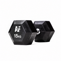 Ex Comp Kit - Rubber Hexhead Dumbbell - 15kg