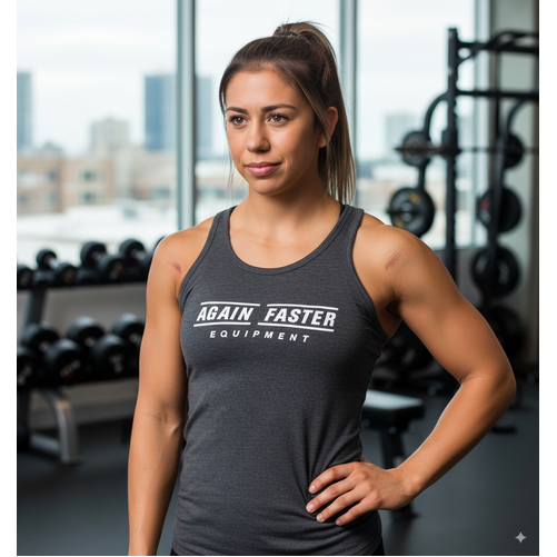 Tank - Logo Charcoal