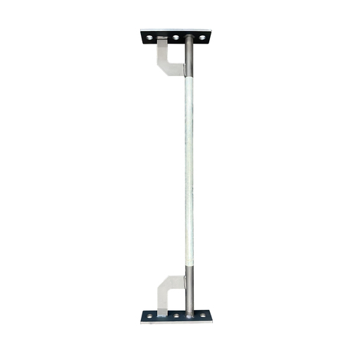 Competition 80x80 Rig/Rack Cross Bar Small (ZINC WITH BLACK ENDS)