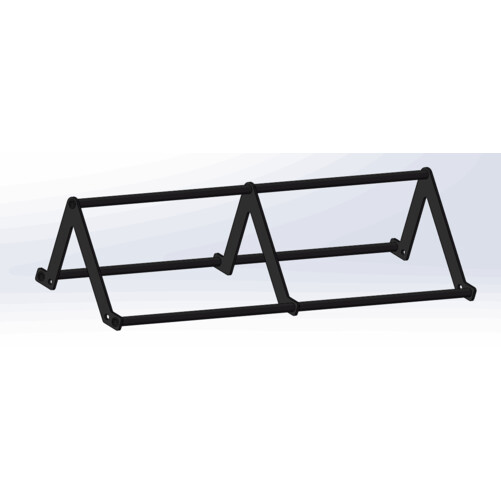 Team 50x80 Rig Triangle Pull Up Bar - LG - Gloss Black