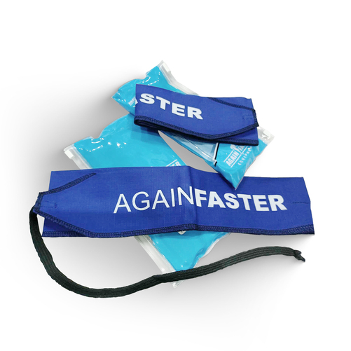 Cloth Wraps Blue/White  (pair)
