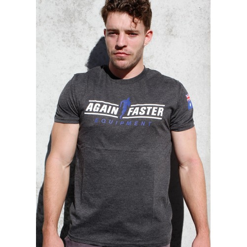 T-shirt - Australia Running Man (Men's) - Charcoal