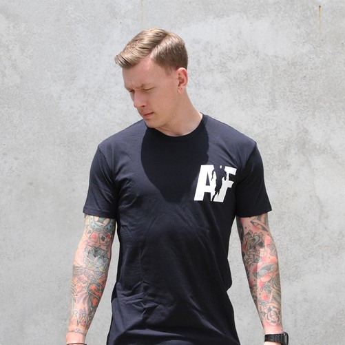 T-Shirt - AF Logo (Navy)