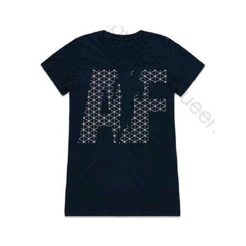 T-shirt AF Pattern Navy (Women)