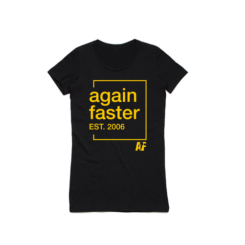 Women's AFE Black/Yellow T-Shirt