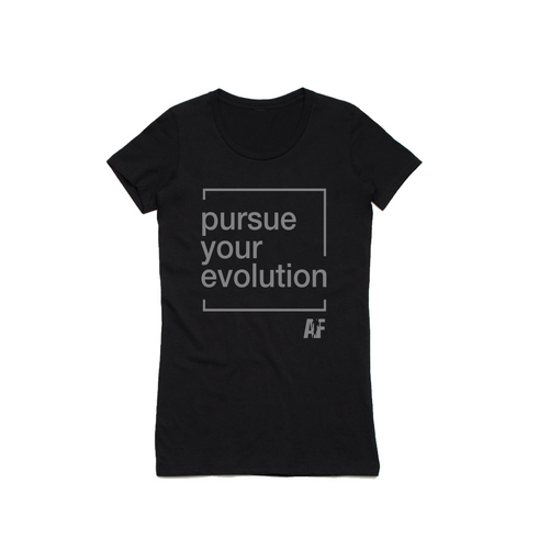 Women's PYE Black/Grey T-Shirt 