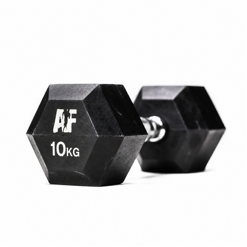 Ex Comp Kit - Rubber Hexhead Dumbbell - 10kg