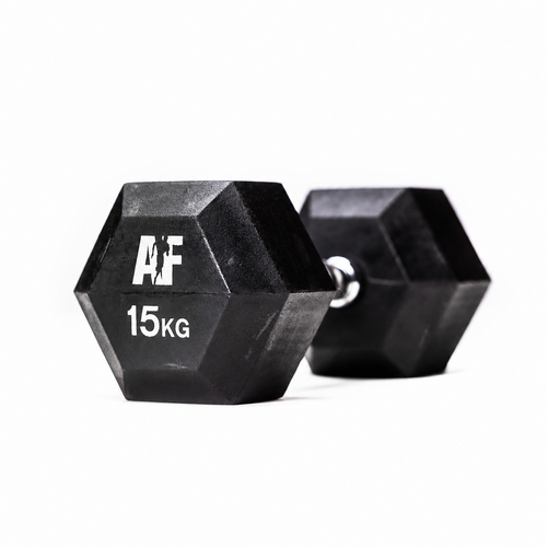 Ex Comp Kit - Rubber Hexhead Dumbbell - 15kg