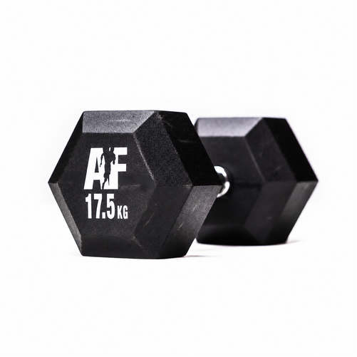 COMP KIT - Rubber Hexhead Dumbbell - 17.5kg