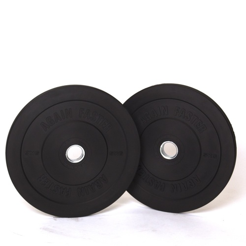 Ex Demo - Virgin Rubber Bumper Plates 5 KG Pair - Masters Weightlifting